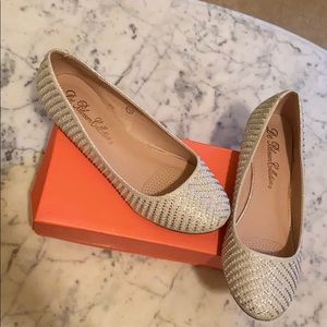 Pearl Embel Ballet Flats
